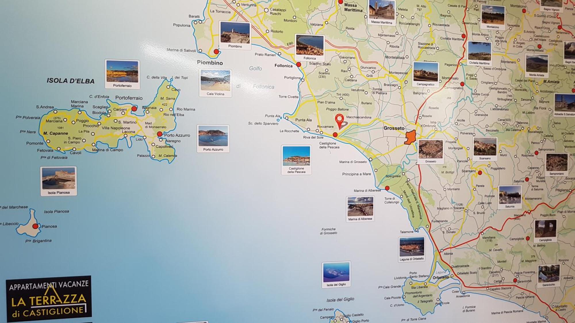 "La Terrazza Di Castiglione" Appartamenti Vacanza Castiglione della Pescaia Exteriör bild